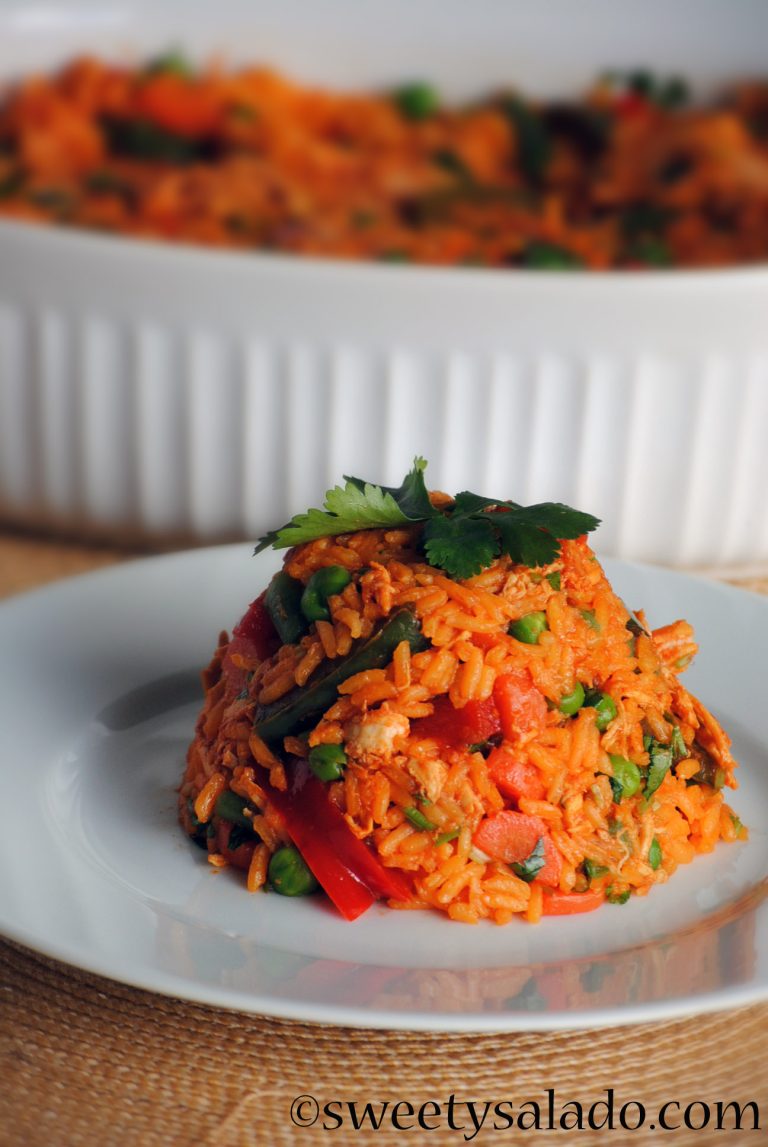 Arroz con Pollo al Curry con Leche de Coco