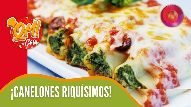 Canelones de Restos de Carne