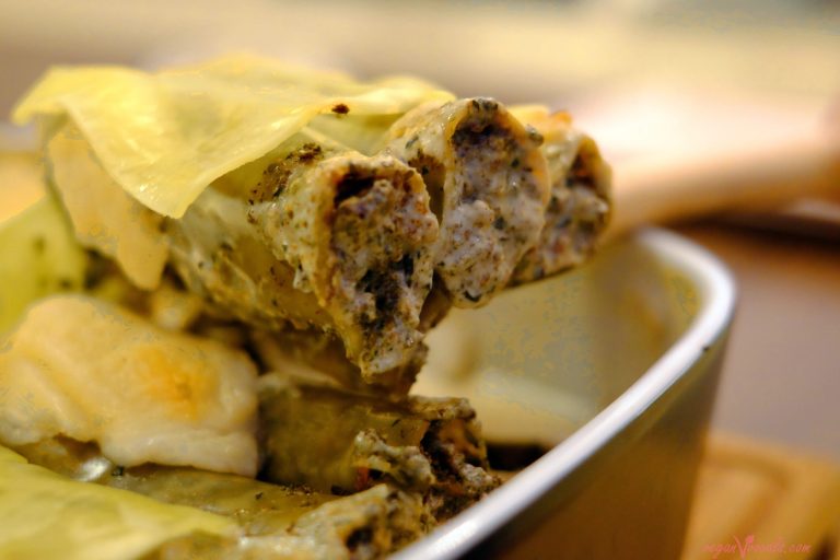 Canelones de Verduras y Setas