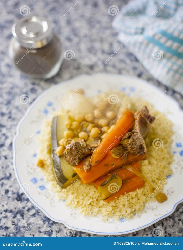 Cuscús de Cordero y Verduras Marroquí