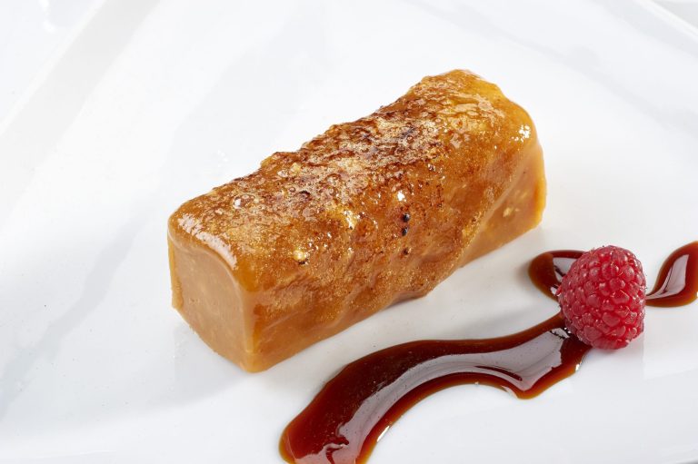 Foie a la plancha con manzana