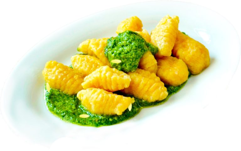 Gnocchi con Salsa de Calabaza