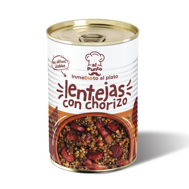 Lentejas con Chorizo y Arroz