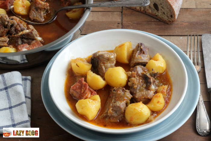 Receta: Patatas Guisadas con Verduras