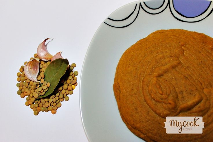 Puré de lentejas con verduras