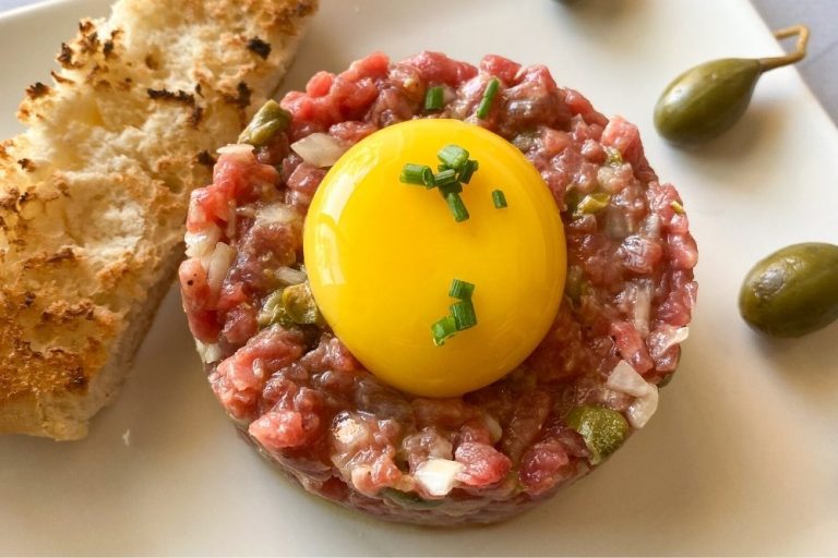 Tartar de Bacalao y Tomate