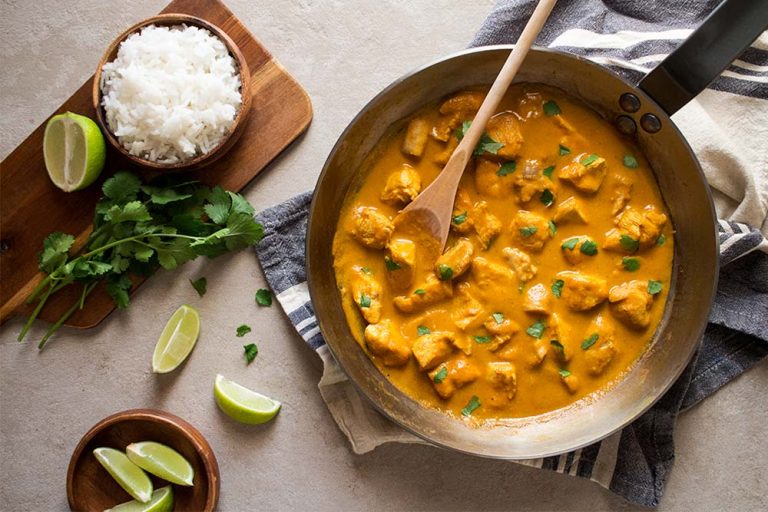 Receta: Pollo al Curry sin Nata