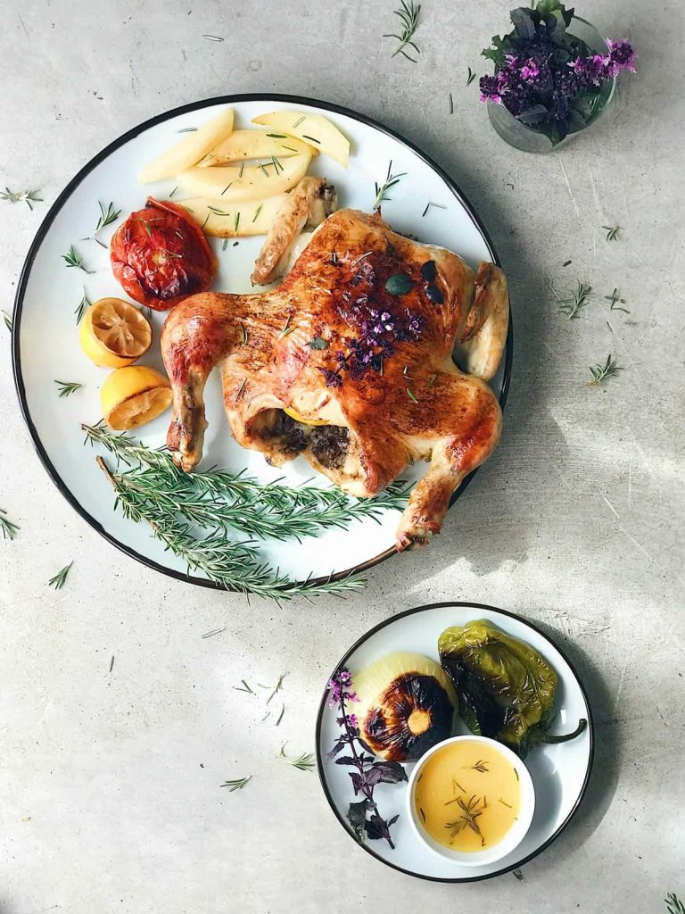 Pollo Asado a la Gallega