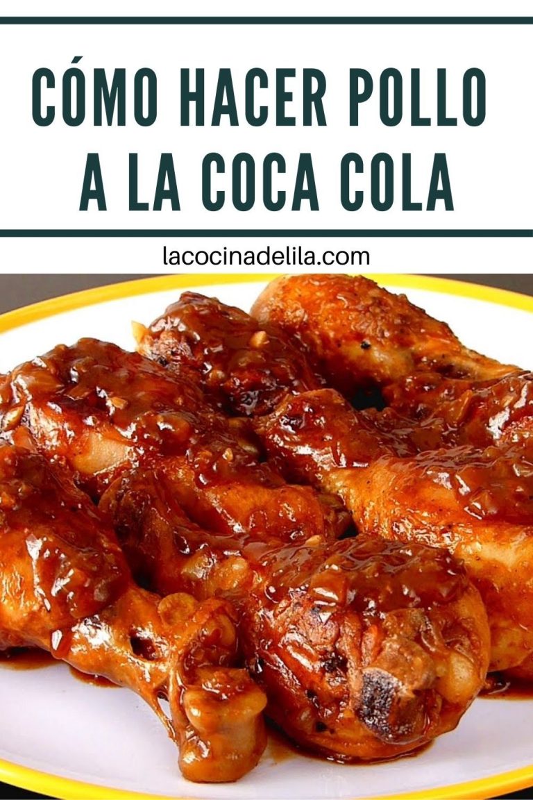 Muslos de Pollo a la Coca Cola