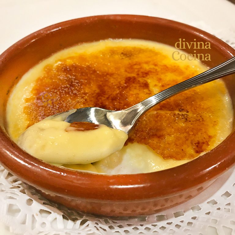 Crema Catalana con Huevos Enteros