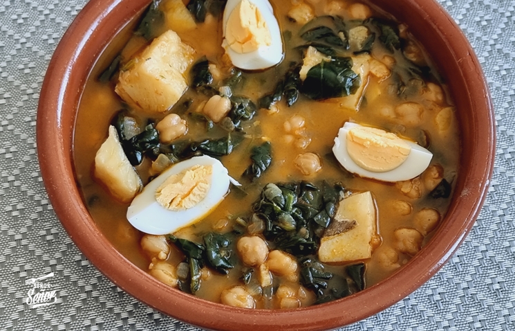 Potaje de Garbanzos con Espinacas Arguiñano