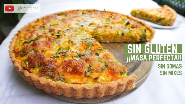 Quiche de Verduras con Hojaldre Sin Nata