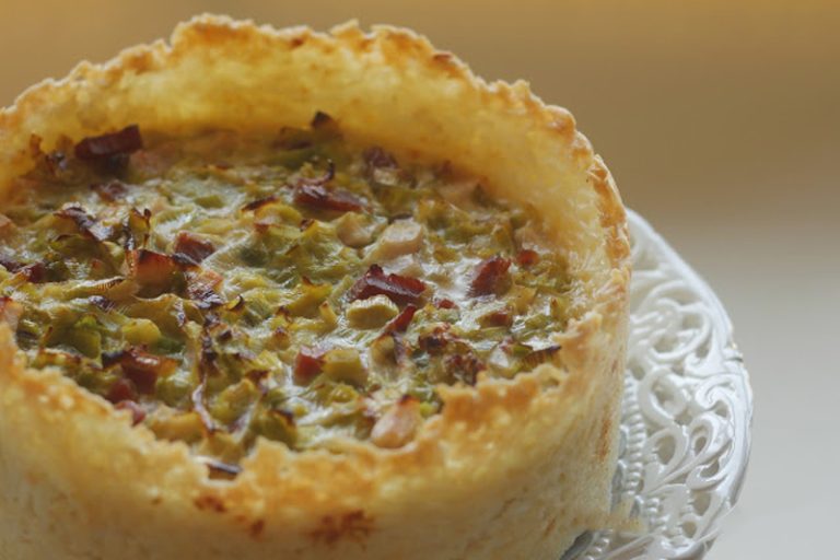 Receta de Quiche de Jamón y Queso