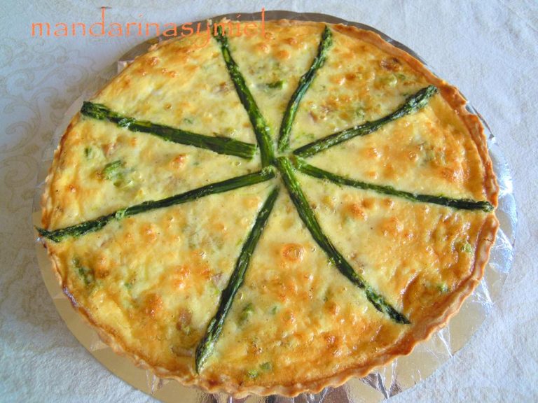 Quiche Puerro y Bacon Thermomix