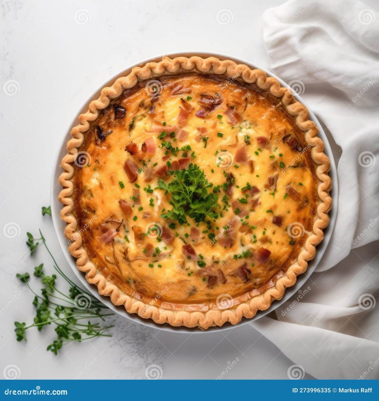 Quiche de Champiñones y Cebolla