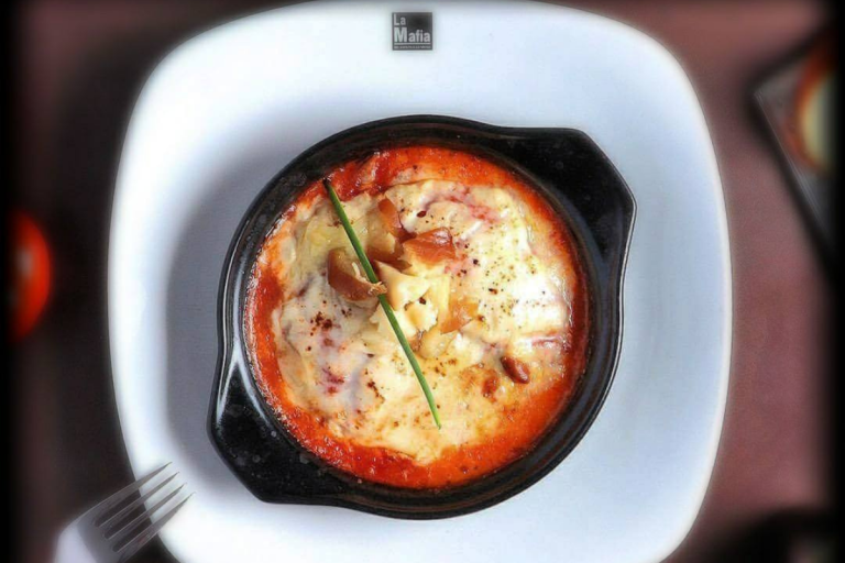 Berenjenas con Patatas y Tomate