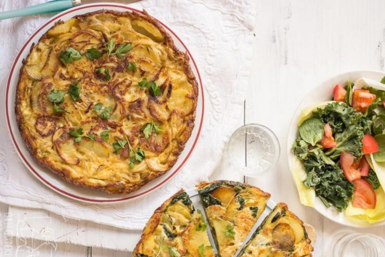 Tortilla de Champiñones y Queso