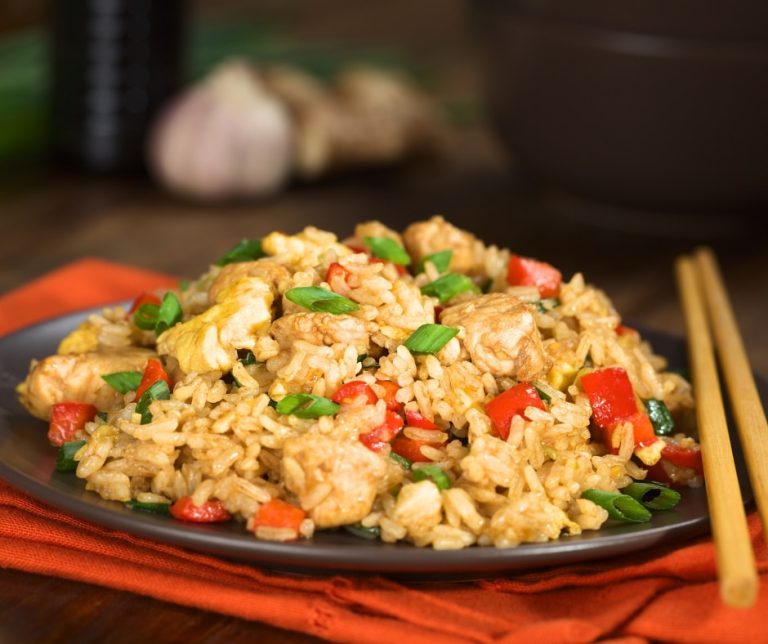 Arroz con Bacalao, Coliflor y Garbanzos