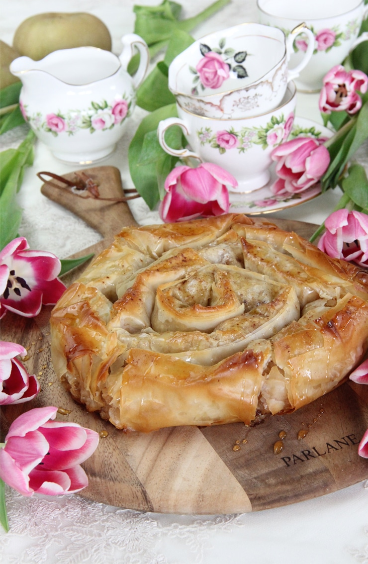 Rollitos de Manzana y Canela con Hojaldre