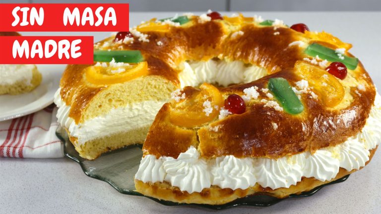 Roscón de Reyes Thermomix Sin Masa Madre