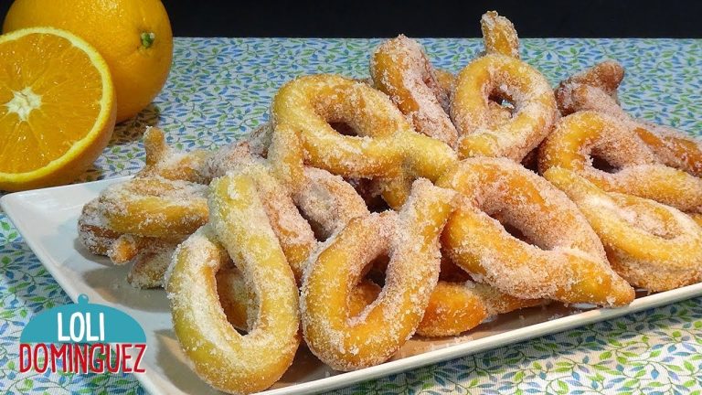 Rosquillas de Naranja Muy Fáciles