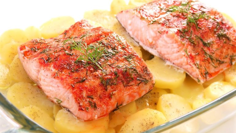 Salmón al Horno con Mayonesa