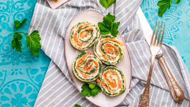 Salmón con Espinacas al Horno