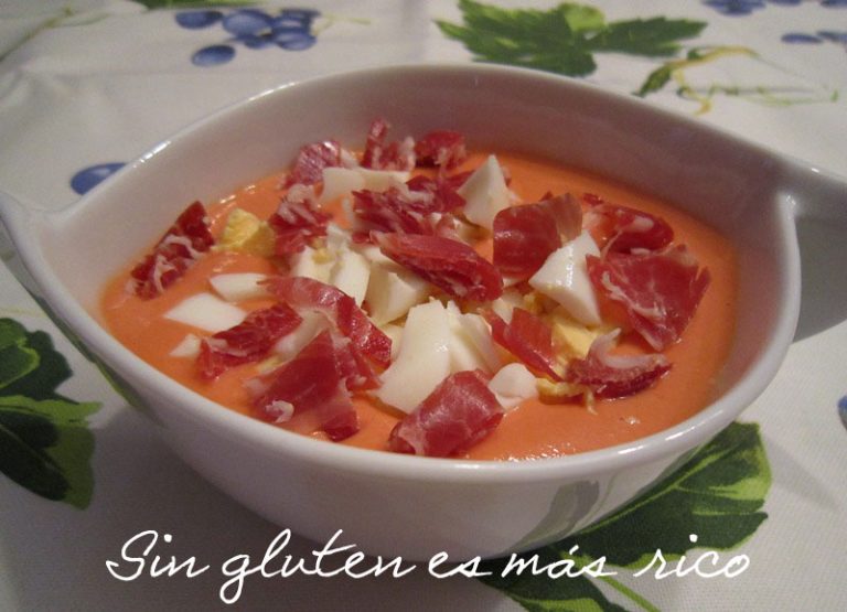 Salmorejo sin pan con zanahoria Thermomix