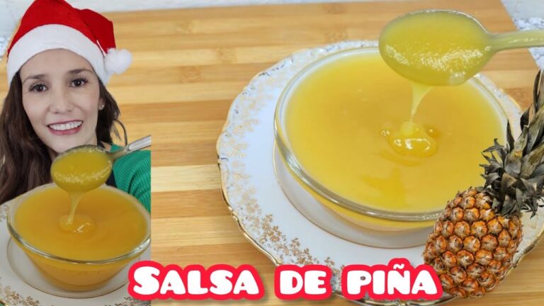 Salsa de Piña para Cerdo