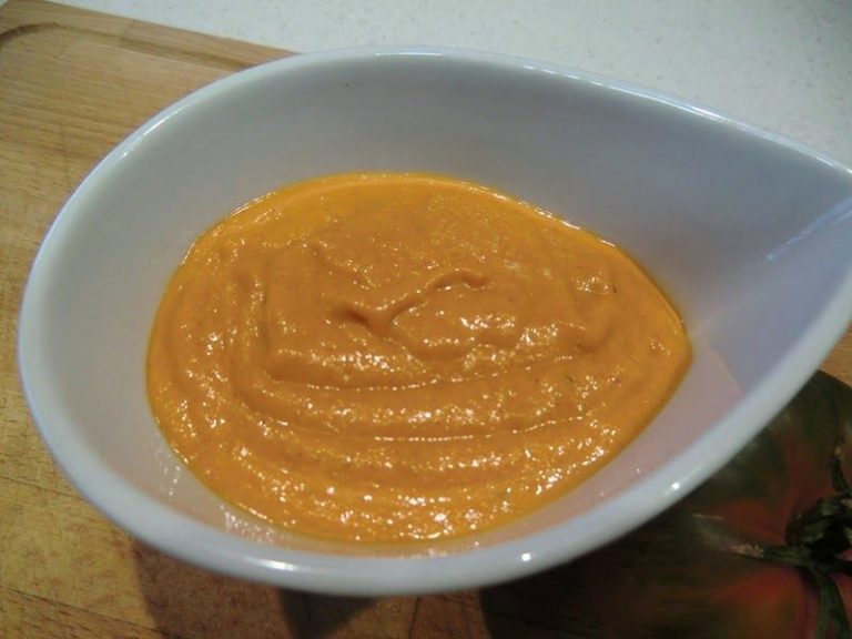 Salsa Romesco sin Frutos Secos