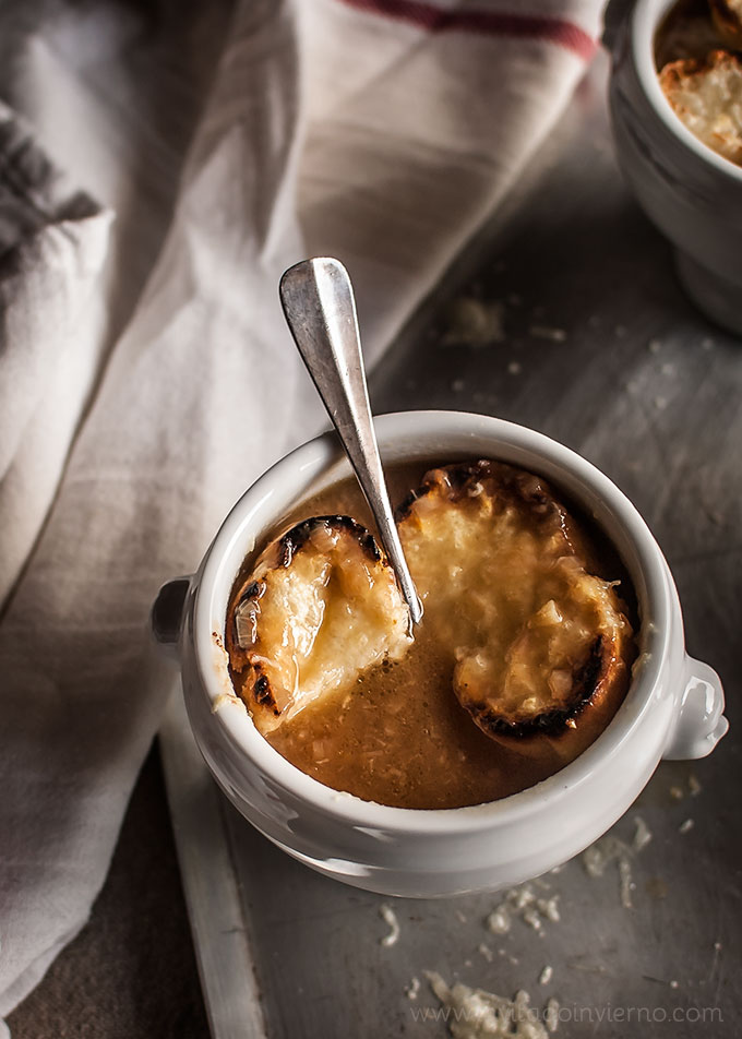 Sopa de Cebolla Francesa Thermomix