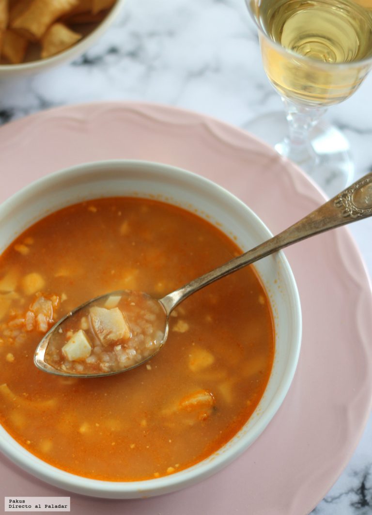 Crema de Pescado con Verduras