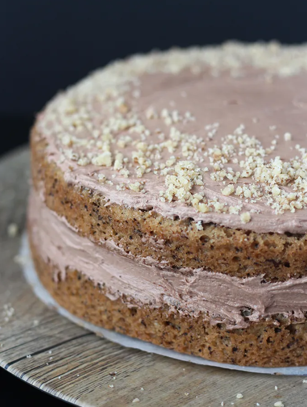 Tarta de Chocolate con Nueces