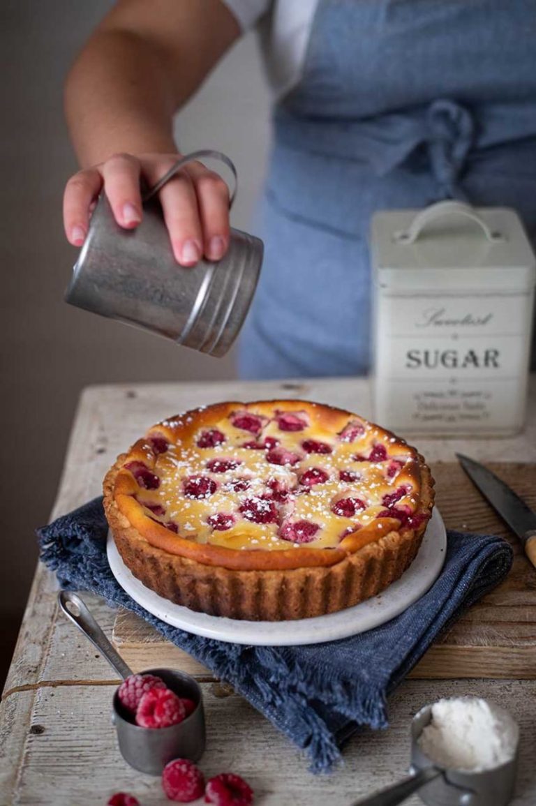 Tarta de Frambuesa de Verano