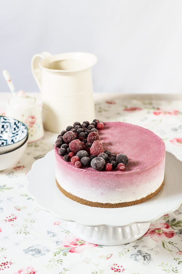 Tarta con Frutas del Bosque