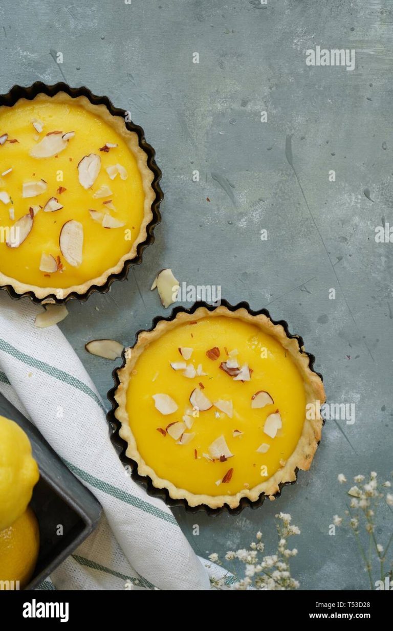 Tarta de Limón Casera Sin Gelatina