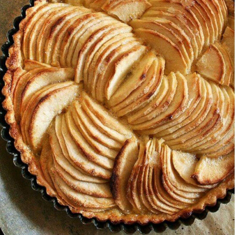 Tarta de Manzana con Flan Royal