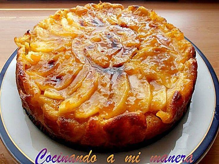 Tarta Flan de Manzana Thermomix