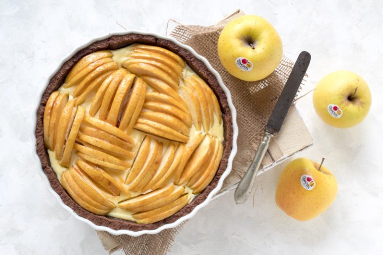 Tarta de Manzana Sin Mermelada de Albaricoque