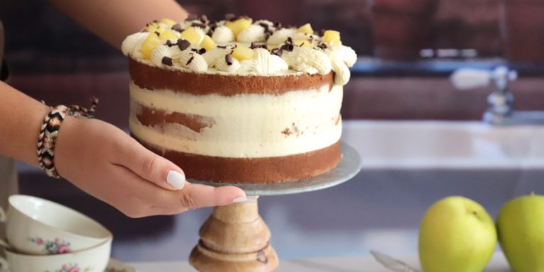 Tarta de Manzana con Canela