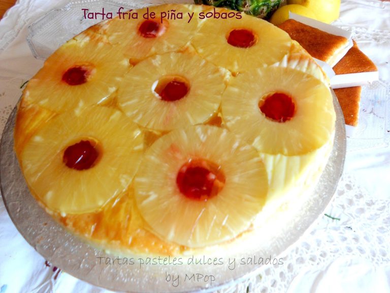 Tarta de Piña y Sobaos Thermomix