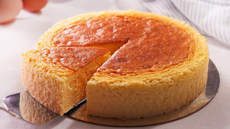 Tarta de queso de Burgos sin horno