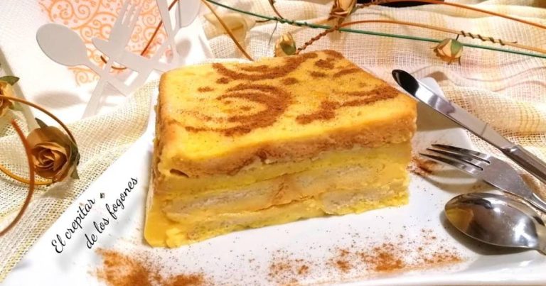 Tarta de Torrijas con Cuajada