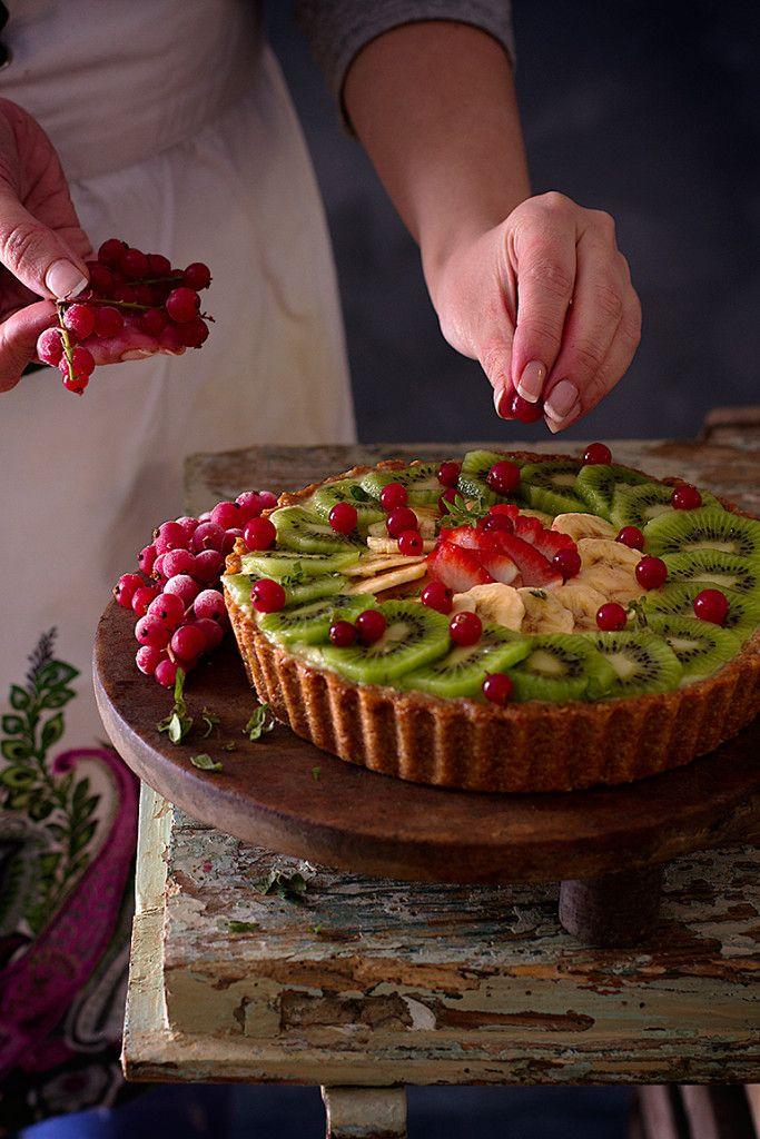 Tarta de Hojaldre y Frutas Thermomix