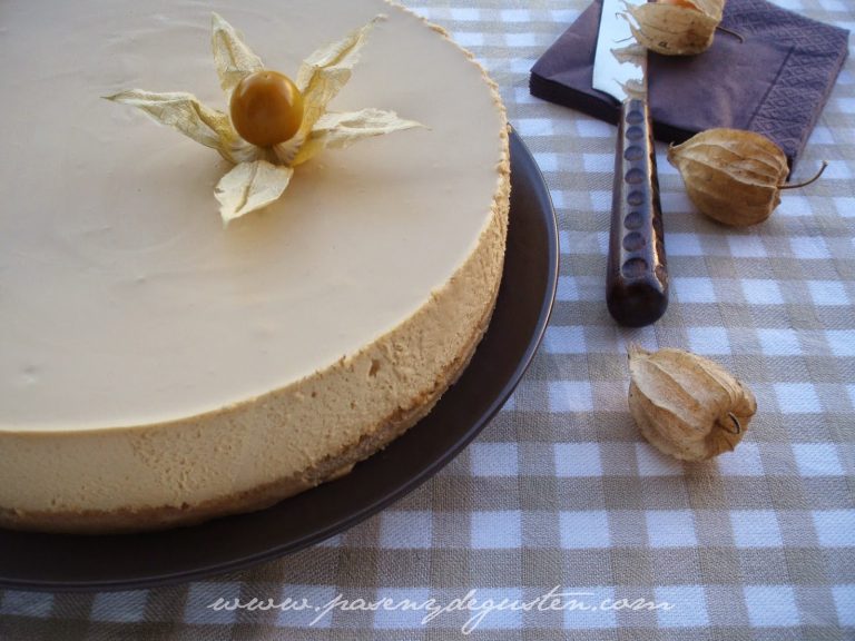 Tarta de Yema Tostada y Nata