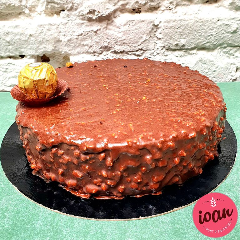 Tarta de Navidad con Bizcocho