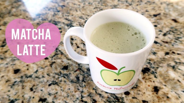 Té Matcha con Leche y Canela