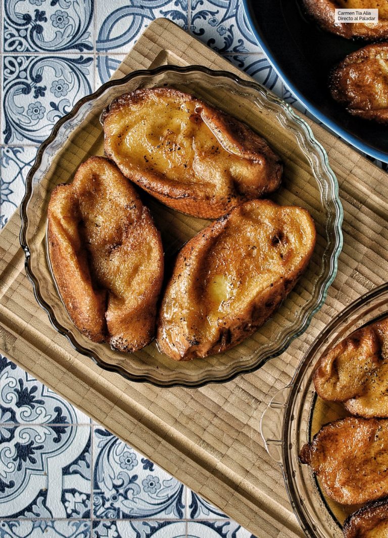 Torrijas de Vino Dulce Andaluzas