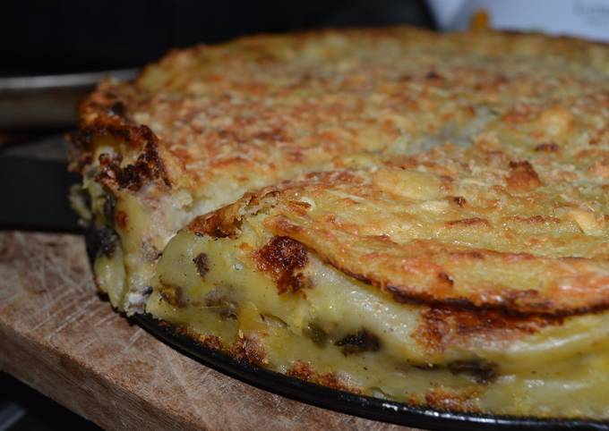 Tortas de papa al horno