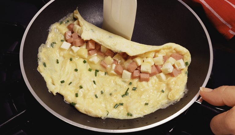 Tortilla de Calabacín y Champiñones